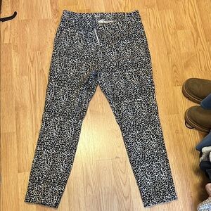 Leopard Print Pants